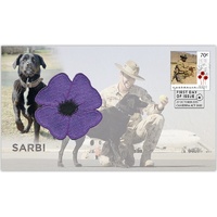 2015 Sarbi Animals in War First Day Cover Animals in War