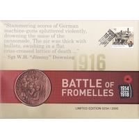2016 Battle of Fromelles Limited Edition PMC