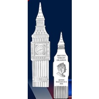 2016 Big Ben Shaped Nickel Silver Coin