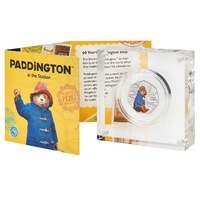 2018 UK50p Paddington at the Station Silver Proof