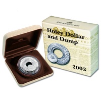 2003 $1 Holey Dollar and Dump Silver Proof