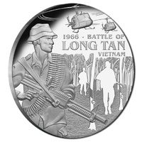 2016 Niue $1 Battle Of Long Tan Silver Proof