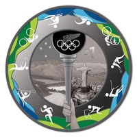 2016 NZD$1 Road to Rio Silver Proof Coin