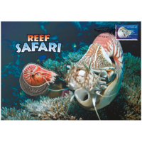 2018 Reef Safari Nautilus Stamp and Medallion Cover