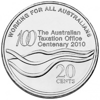 2010 20c The Australian Taxation Office Centenary