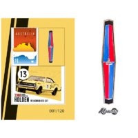 Holden Monaro GTS 327 Badge, Sheetlet and Pin Set