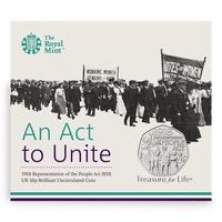 2018 50p 100th Anniversary of the 1918 Representation of the People Act BU