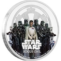 2017 Star Wars Rouge One - The Empire 1oz Silver Proof Coin