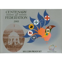 2001 Proof Set Centenary of Federation 