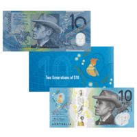 2017 RBA $10 New Generation Two Note Folder