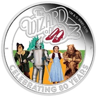 2019 $1 The Wizard of Oz 80th Anniversary 1oz Silver Proof