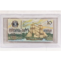 1988 $10 Last Prefix AB57 Bicentennial Banknote EF
