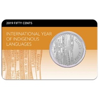 2019 50c International Year of Indigenous Languages UNC