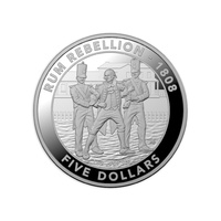 2019 $5 Mutiny & Rebellion Rum Rebellion Silver Proof Coin