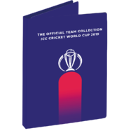 2019 ICC Cricket World Cup Silver Plated 10 Medallion Collection