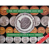 1991 RAM Yearly Mint Set