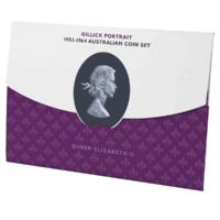 Queen Elizabeth II Mary Gollick Portrait 6 Coin Set