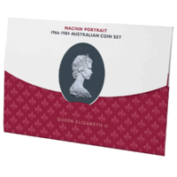 Queen Elizabeth II Arnold Machin Portrait 7 Coin Set