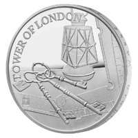 2019 £5 Tower of London The Ceremony of the Keys Silver Proof