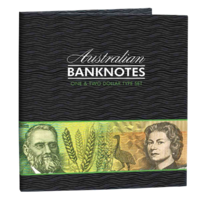 Australian $1 and $2 Banknote Type Set