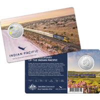 2020 50th Anniversary of the Indian Pacific Coloured Unc