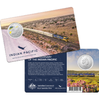 2020 50th Anniversary of the Indian Pacific Coloured Unc