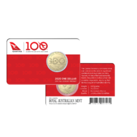 2020 $1 QANTAS Centenary UNC Coin