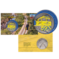 2020 Transcontinental Railway – 50 Years stamp and medallion cover