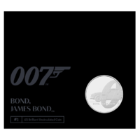 2020 £5 James Bond Aston Martin BUNC Coin