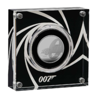 2020 £1 James Bond Aston Martin 1/2oz Silver Proof Coin