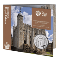 2020 £5 Tower of London - The White Tower BU Coin