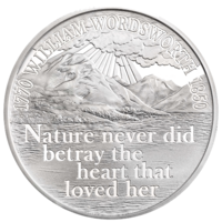 2020 £5 The 250th Anniversary of the Birth of William Wordsworth Silver Proof Coin