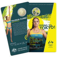2020 $1 Aust Olympic Team Ambassador Taliqua Clancy UNC Coin