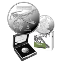 2020 $5 Inside Austrealia's Most Dangerous - Saltwater Crocodile Silver Proof Coin