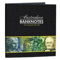Australian $50 Banknote Type Set