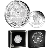 2020 $1 75th Anniversary of the End of WWII 1oz Silver Proof Coin