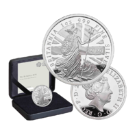 2020 £2 Britannia Silver Proof Coin