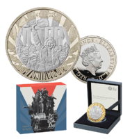 2020 £2 VE Day Silver Proof
