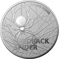 2020 $1 Redback Spider 1oz Silver Bullion Coin