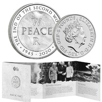 2020 £5 End of World War II BUNC Coin