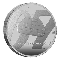 2020 £2 James Bond Lotus Submarine Silver Proof