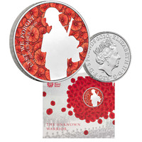 2020 £5 Remembrance Day Brilliant UNC Coin