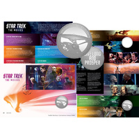 2020 Star Trek - Movie Stamp Sheet and Medallion Cover