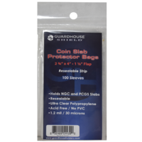 Guardhouse Graded Coin Slab Protector Bag - Resealable