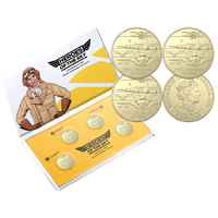 2021 $1 Centenary of the RAAF Mint and Privy Mark 4 Coin Set
