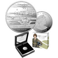 2021 $1 Centenary of the RAAF 'C' Mintmark Silver Proof Coin
