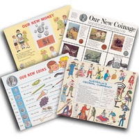 Decimal Changeover 50th Anniversary 4 Poster Pack