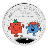 2021 £2 Mr Strong and Little Miss Giggles 1oz Silver Proof