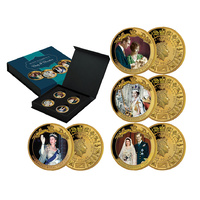 Queen Elizabeth II - A Life of Duty & Devotion 4 Coin Set
