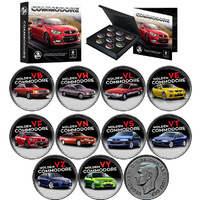 Holden Commodore Enamelled Penny Set